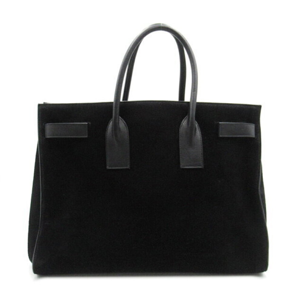 Saint Laurent de Black Bag Jour Sac Suede Tote